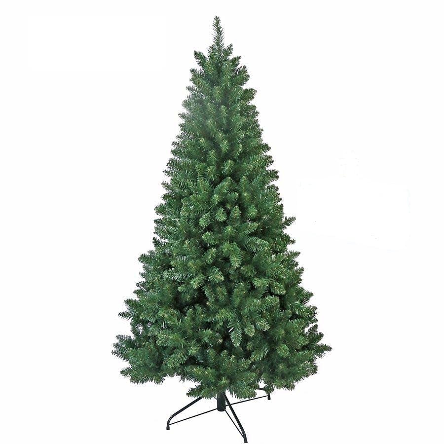 Albero di Natale super folto verde 1278 rami h 210 cm