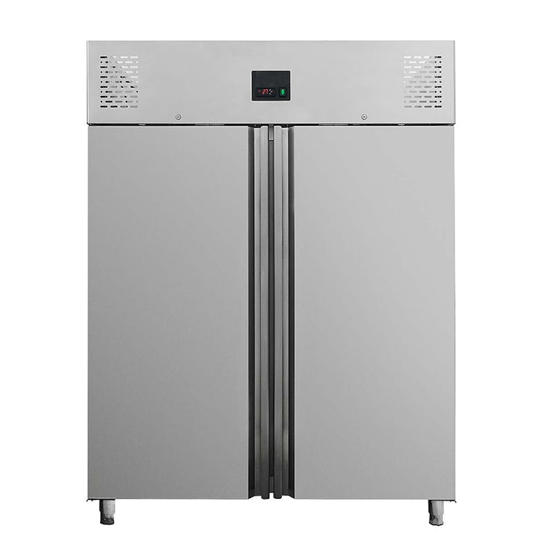 Kühlschrank - GN 2/1 - 1400 Liter - Edelstahl - 2 Türen