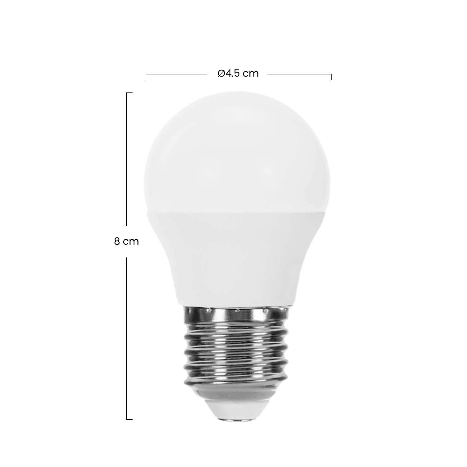 Confezione 5 lampadine LED per faretti GU5.3 6W Equi.50W 540lm 3000K 15000H  Primer Leader