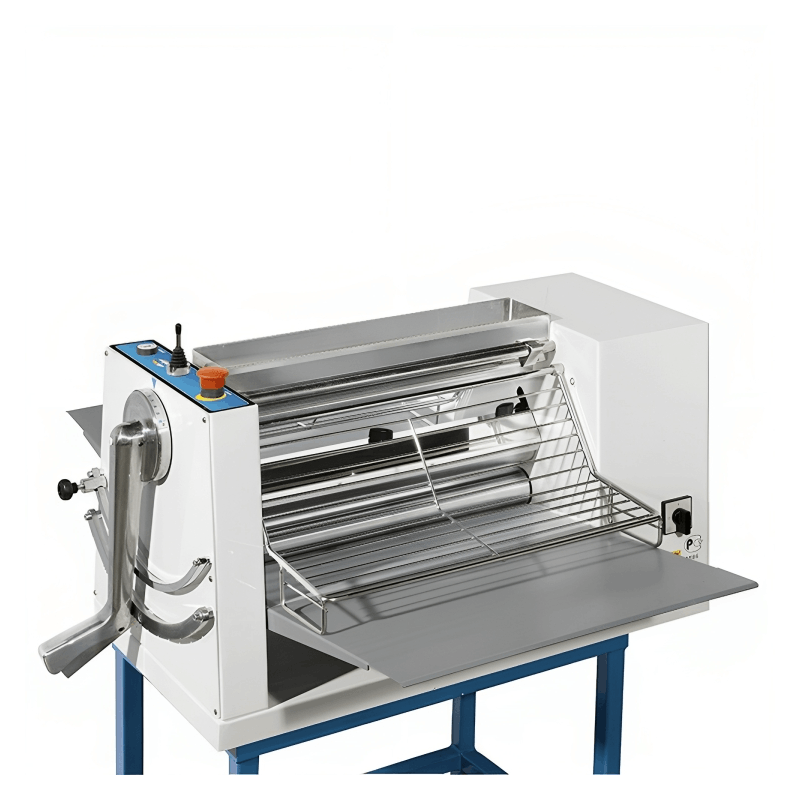 Sfogliatrice Laminatrice elettrica professionale, rulli Inox