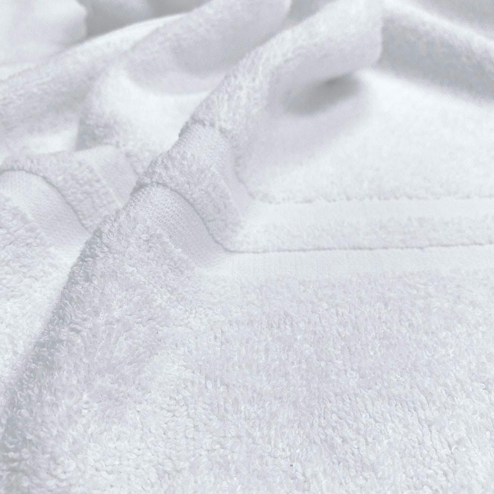 Toallas Lavabo (50x100 cms) 100% algodón Calidad Hotel, acabadas en greca.  Color Blanco. 450 Gramos/m2. Pack de 30 Toallas. : .es: Hogar y cocina