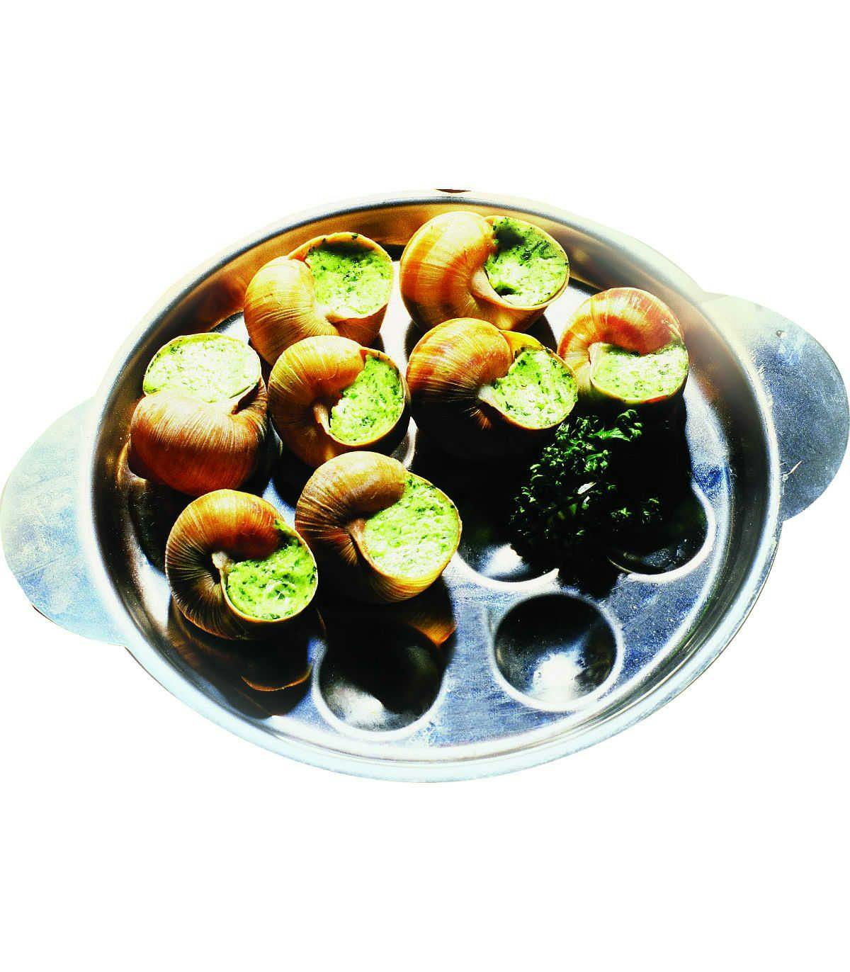 Hemoton Assiette Escargot Escargot en Acier Inoxydable Plat