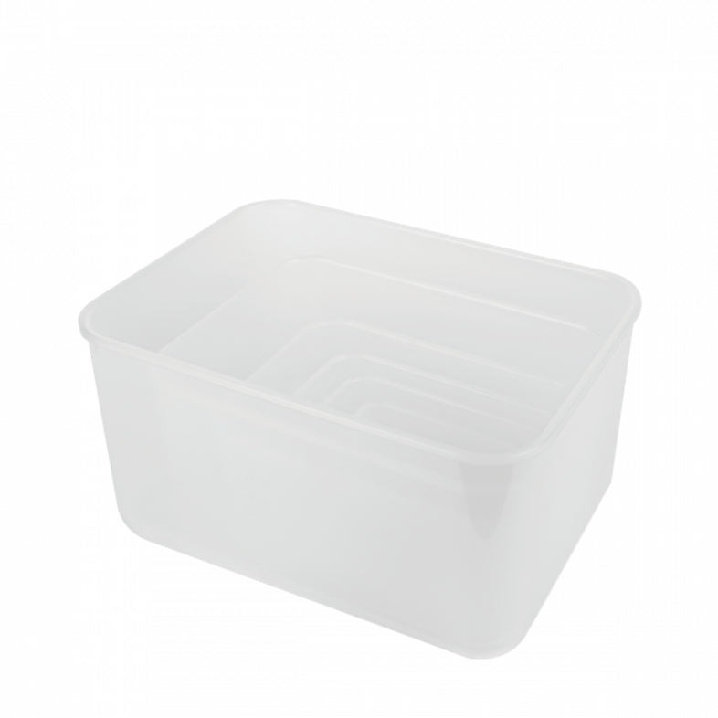 Boîte hermétique GILAC 2,5 L avec couvercle - transparent
