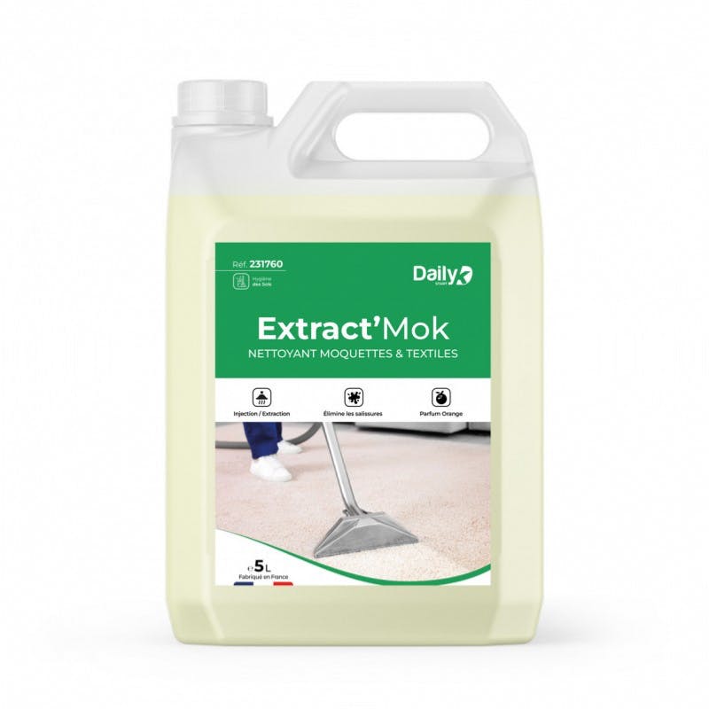 Nettoyant puissant pour moquette par injection-extraction CARP-EXTRACTA -  Bidon de 5L 