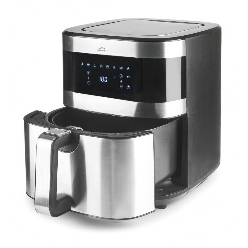 Freidora de aire semiprofesional capacidad 5,5L, 1500W, 8 programas