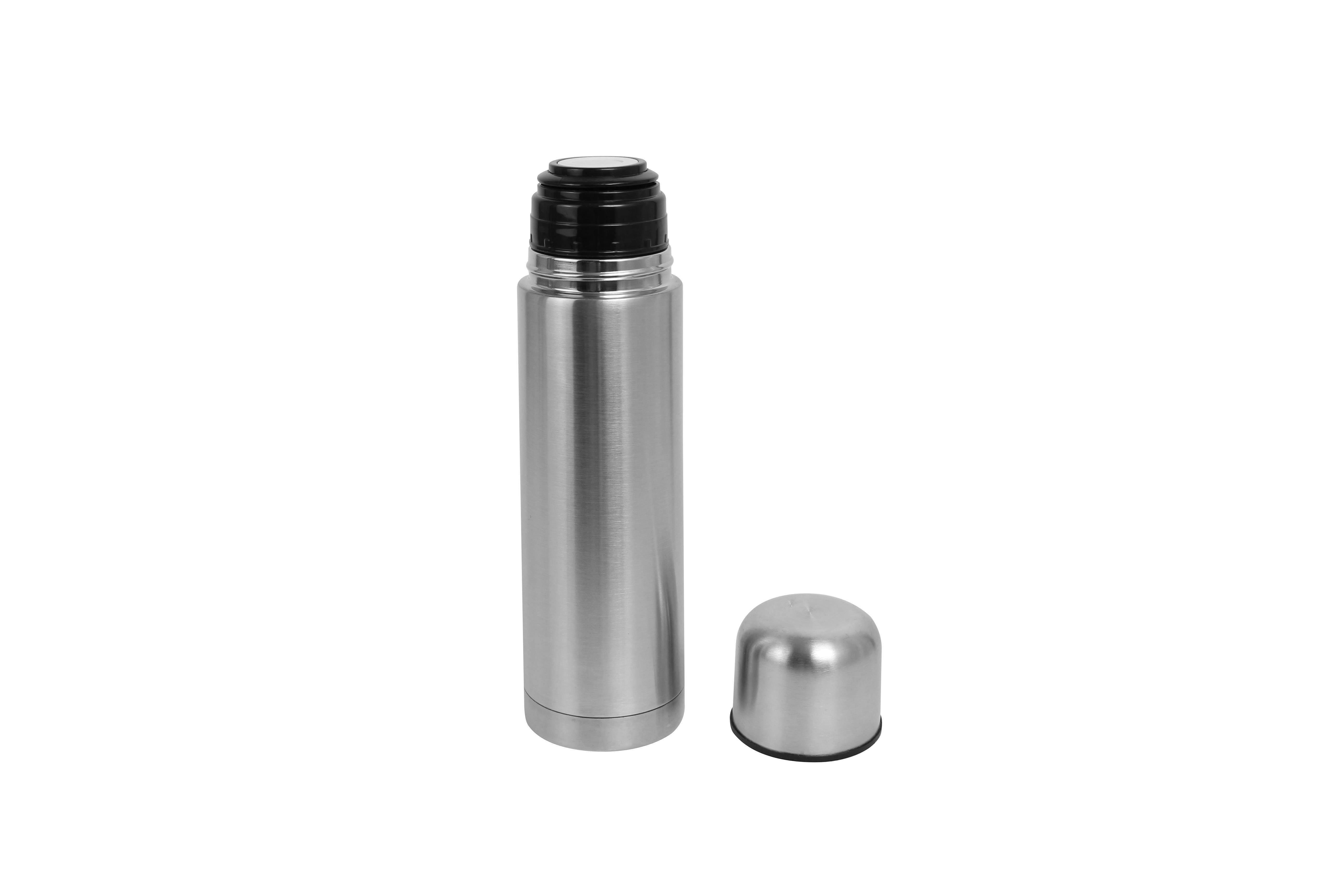 Termo Acero Inoxidable Plata 0.5 Lt