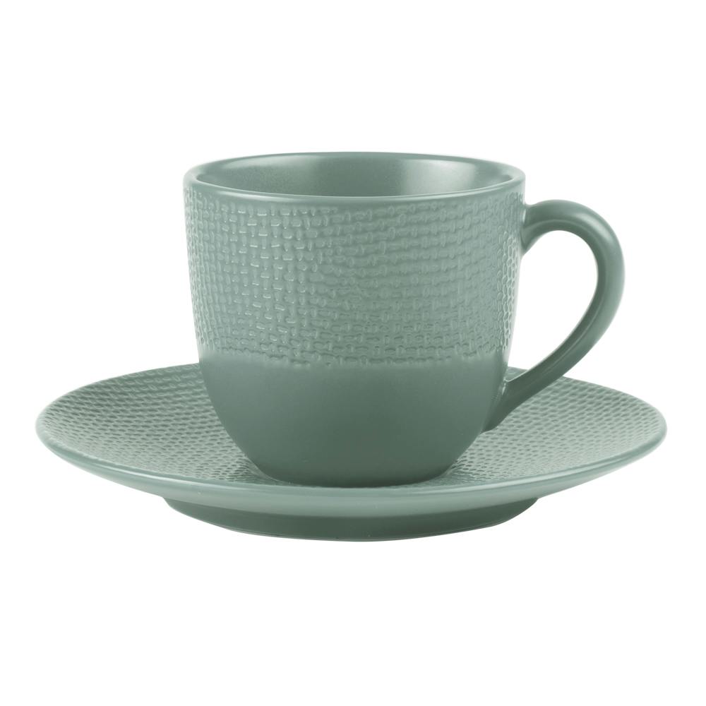 Lot de 12 tasses à café 9 cl porcelaine - blanc