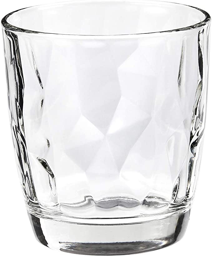 Bormioli Rocco Set 6 Bicchieri in Vetro Diamond per Acqua 30,5cl  Trasparenti