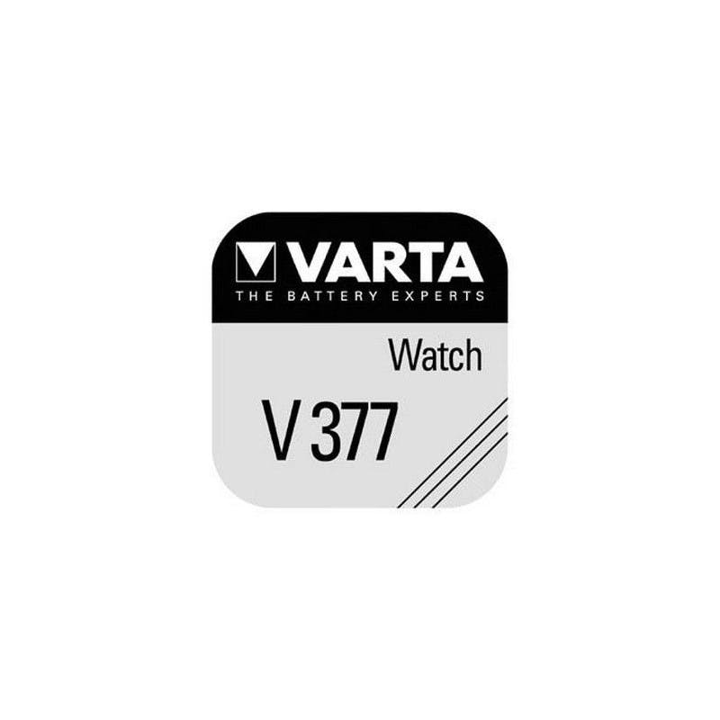 Pile bouton pour montre Varta V377