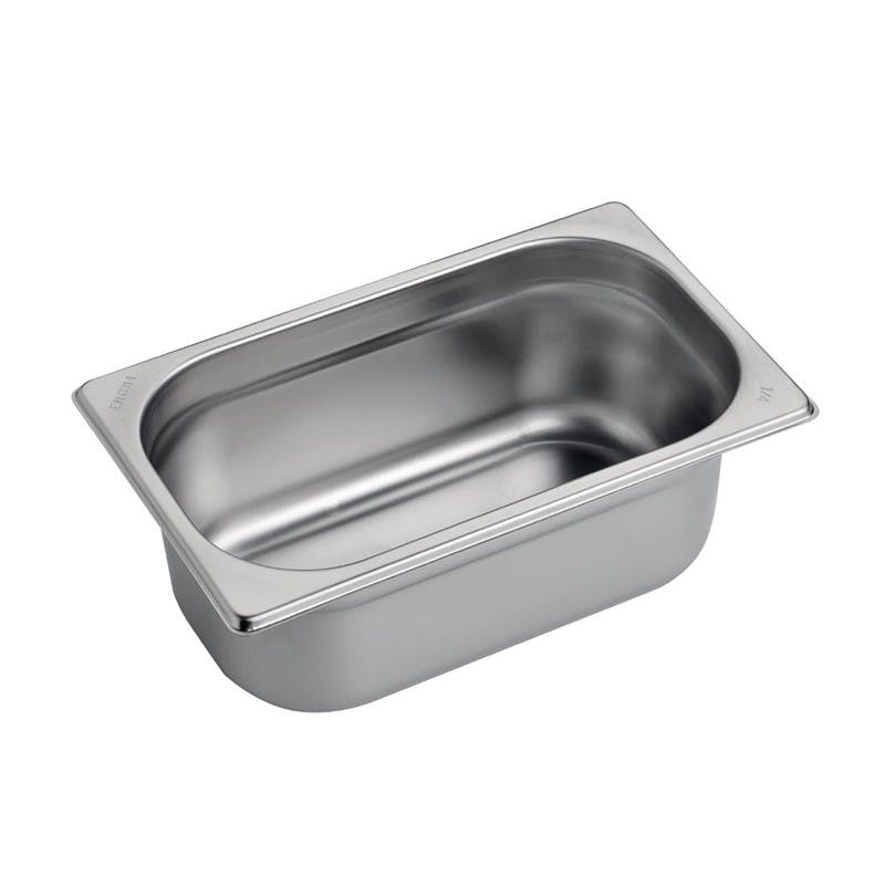 Teglia in Acciaio Inox AISI 304 GN1/1 - Dimensione Cm 53 x 32,5 x 4 h