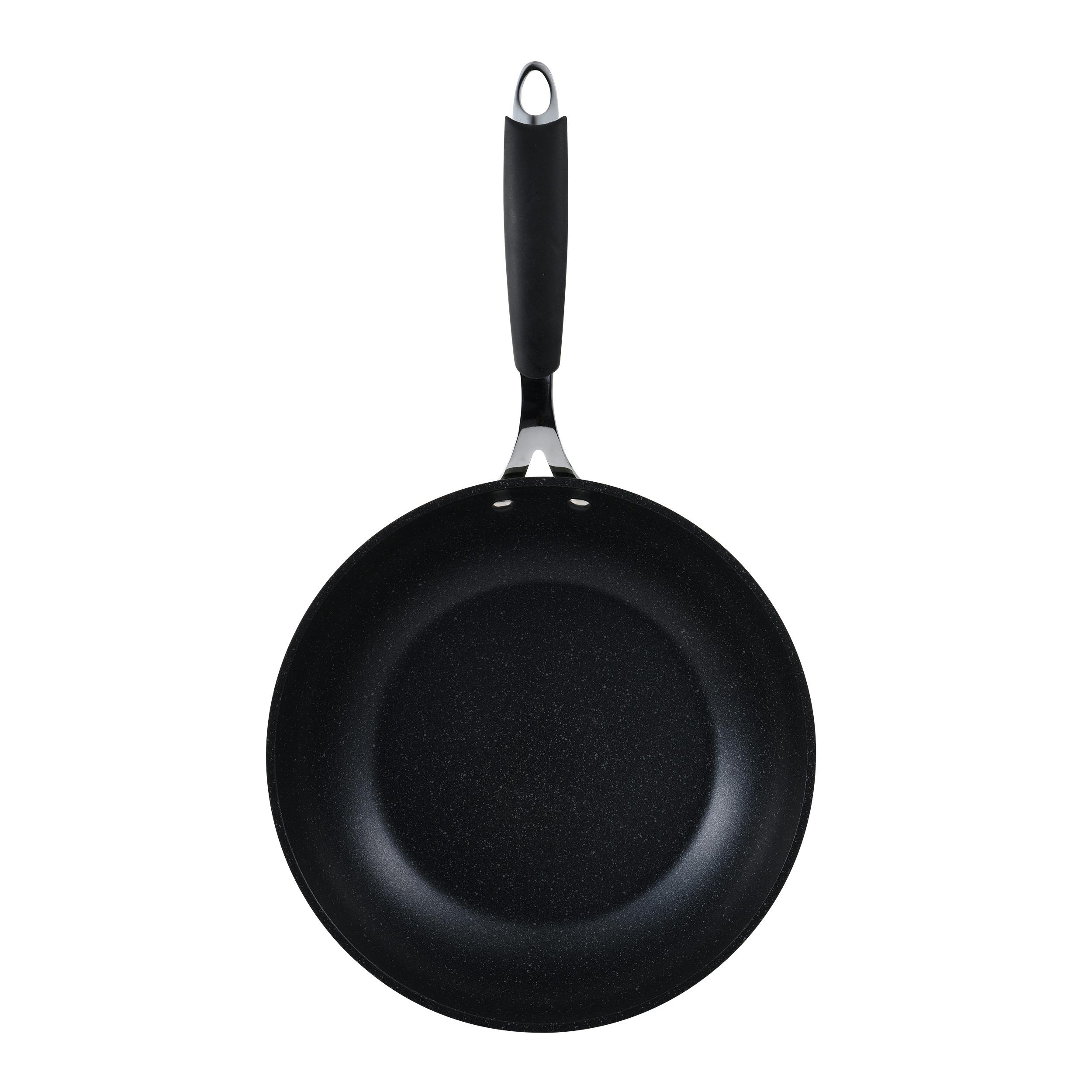 Wok saltapasta 30 cm antiaderente in alluminio forgiato fond