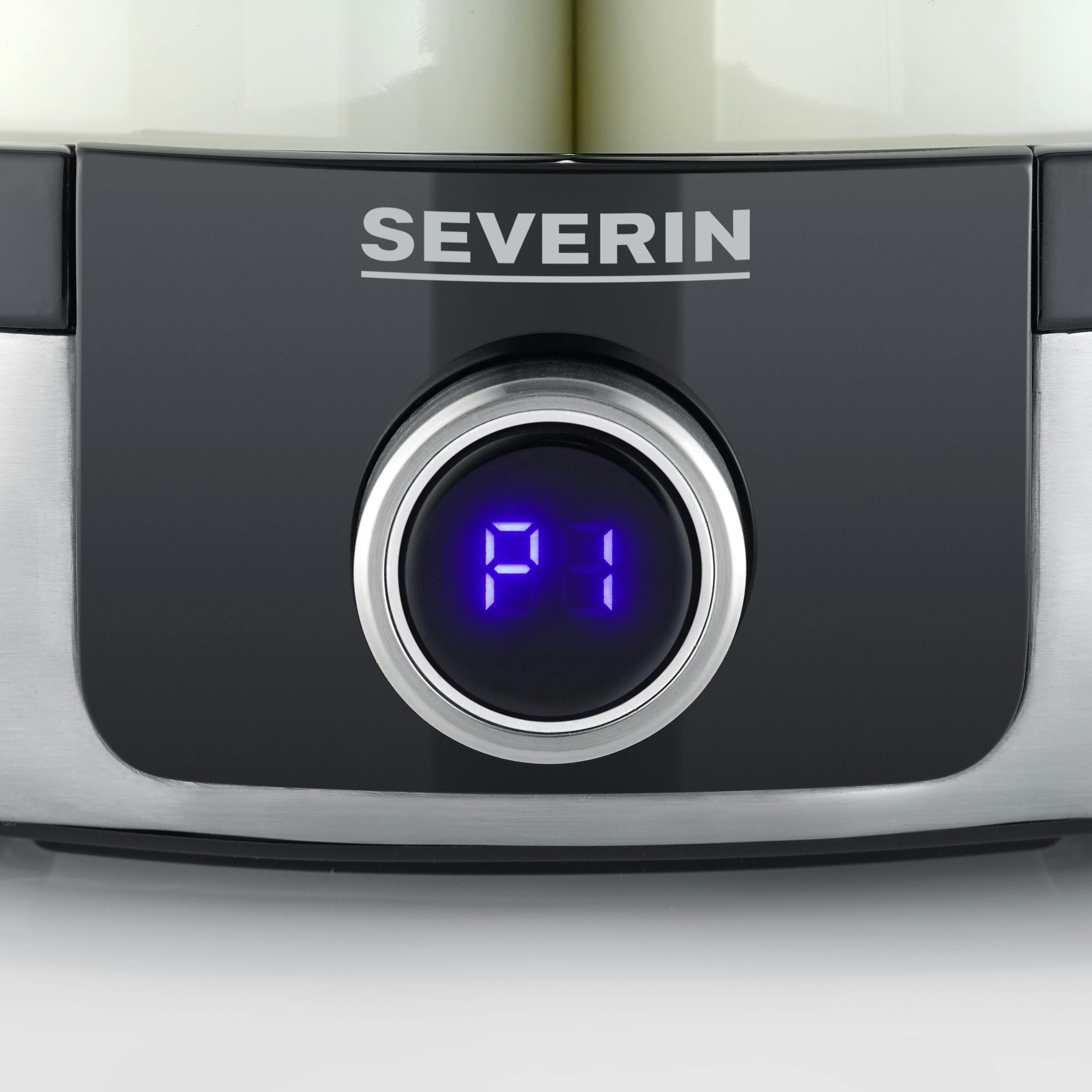 Yogurtera con tapa digital con programas automáticos Severin JG