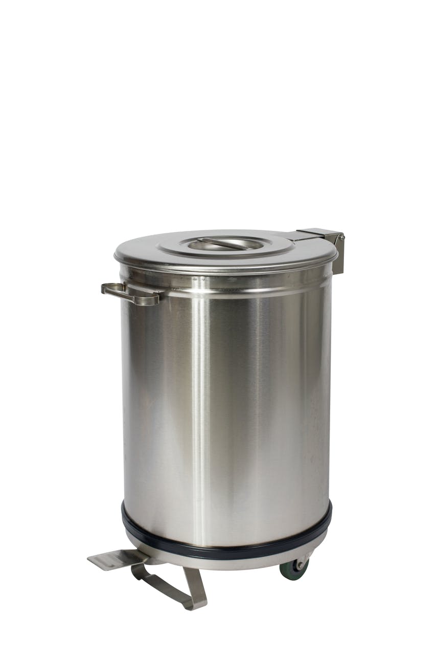 Qualinox Poubelle Cuisine 100l Qualinox Poubelle à Pédale Sur