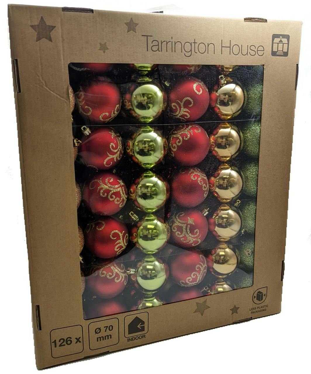 Tarrington House Kugeln Coming Home, Kunststoff, Ø 7 cm, glänzend, matt