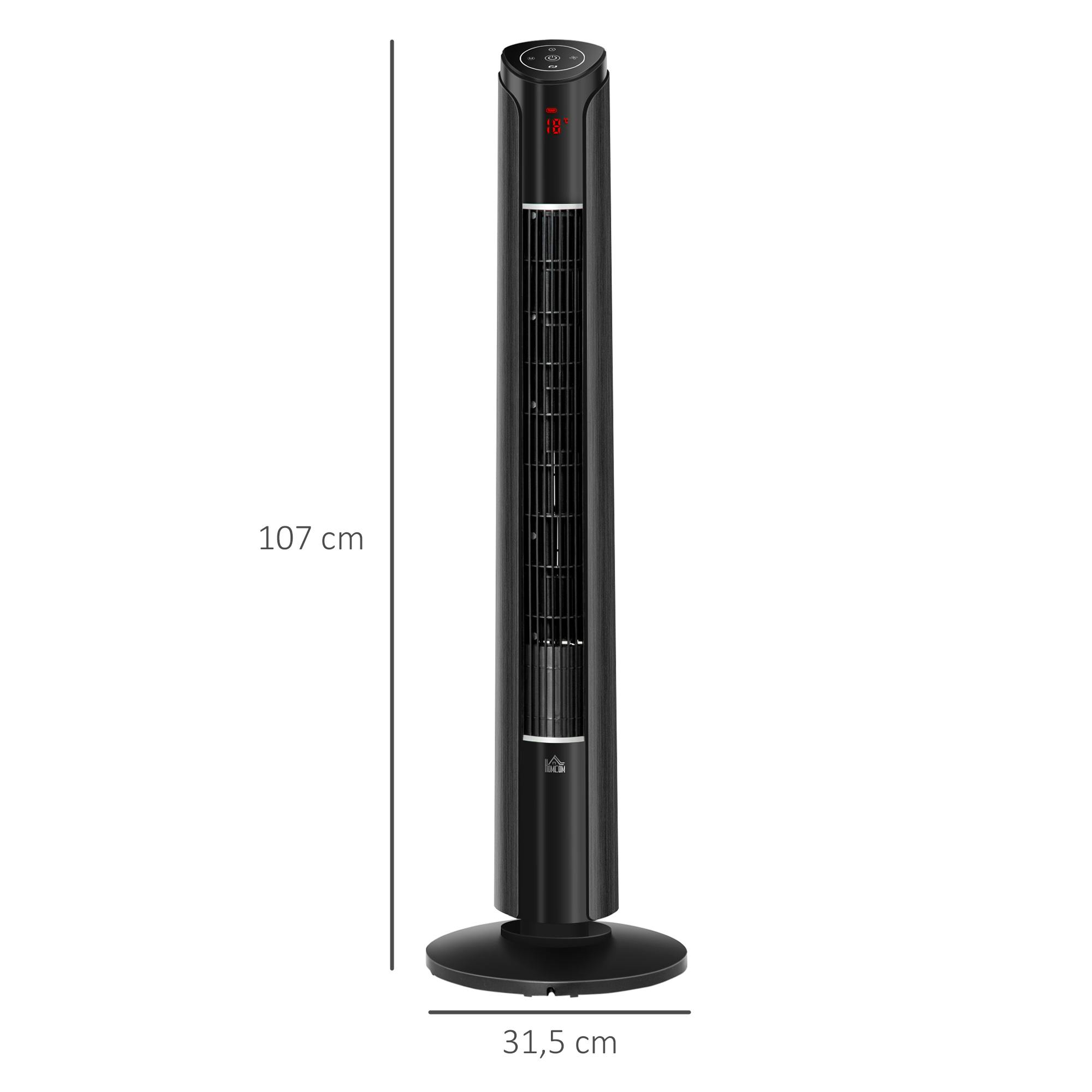 Ventilador de Torre Cecotec con Temporizador . 50 W, 30'' (76 cm