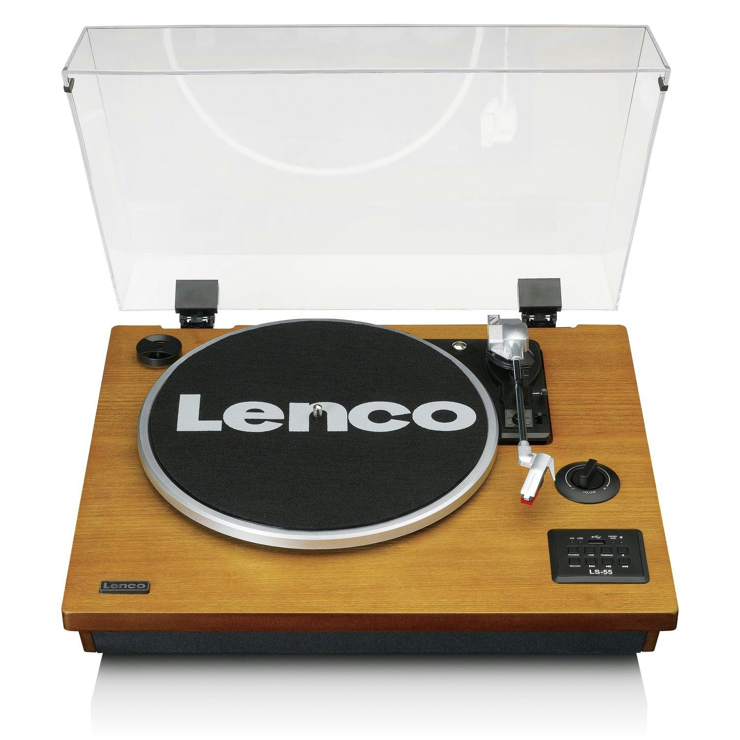 Lenco LS-55WA Plattenspieler | Marktplatz METRO Riemenantrieb mit Audio-Plattenspieler Holz