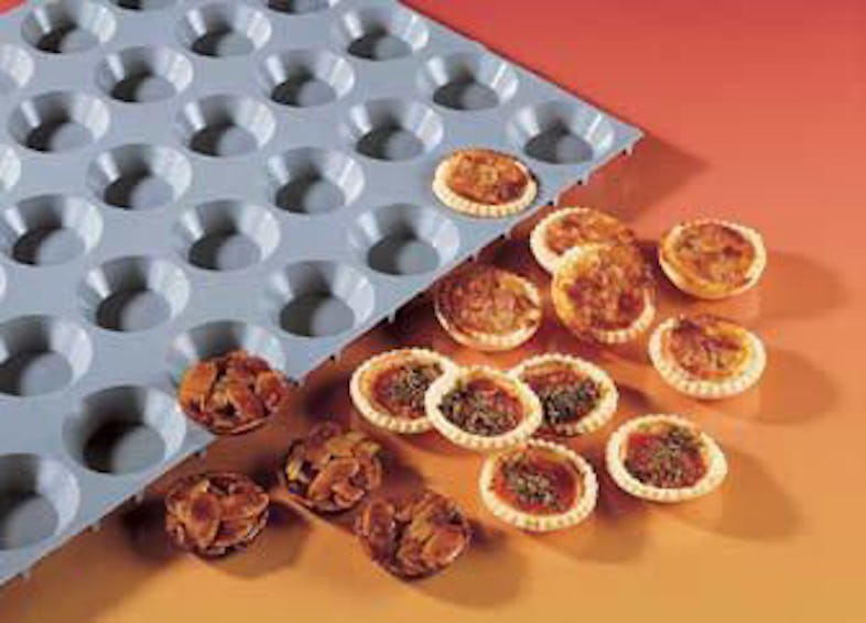 de Buyer - Silicone Mold - Elastomoule / 9 Portions Mini-Muffins