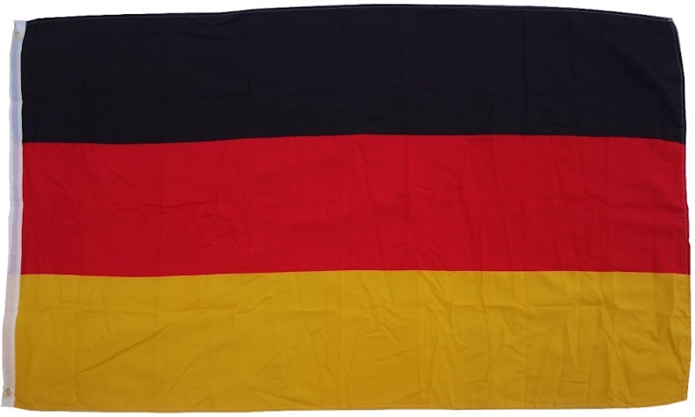 Flagge Deutschland 90 x 150 cm Fahne mit 2 Ösen 100g/m²
