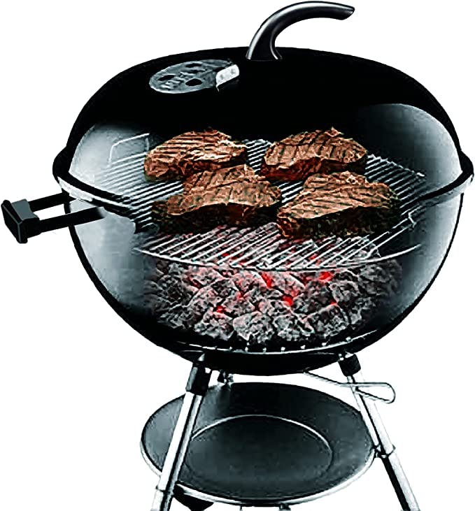 Garden Friend Barbecue Free Time in acciaio diametro della griglia 56 cm  nero