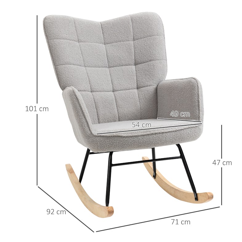 Muebles de Salón muebles de madera cómoda silla mecedora - China