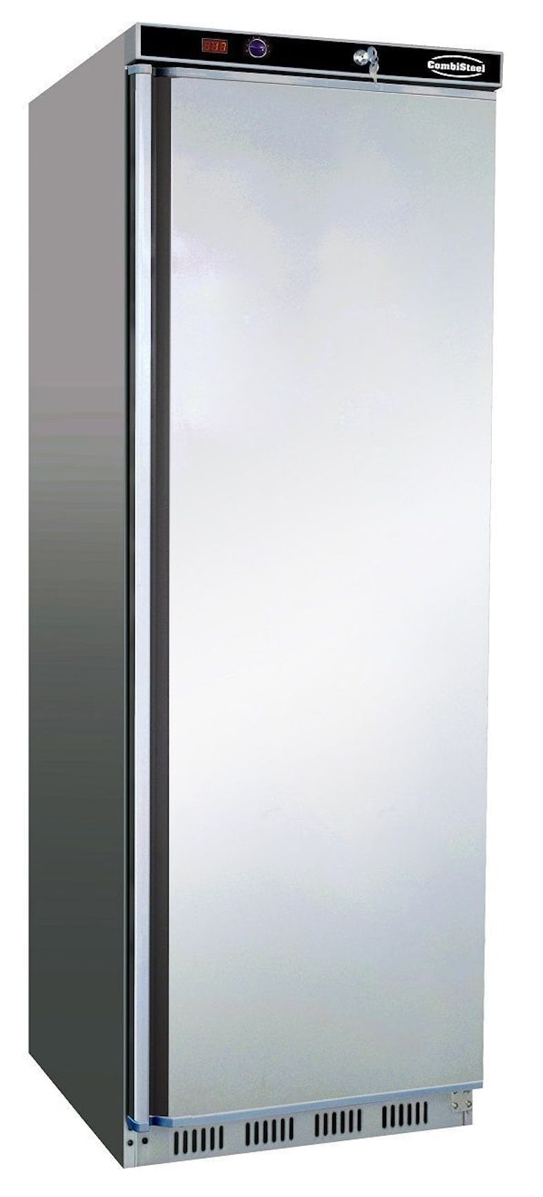 Gastro Edelstahl Kühlschrank Kühlung 1 Tür 600x585x1850 mm 0/+8°C 350 L