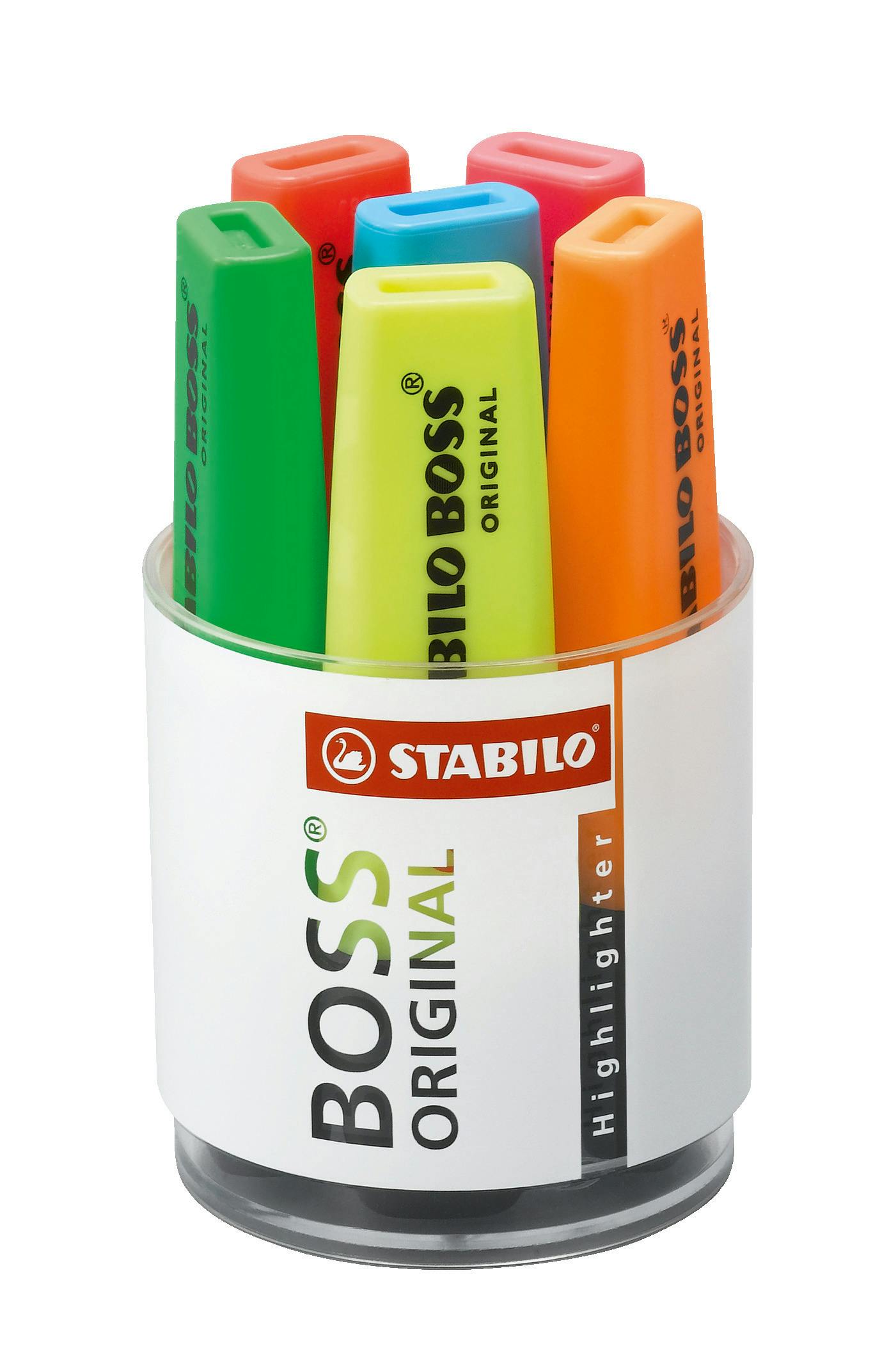  SURLIGNEUR - STABILO Green BOSS - 1 SURLIGNEUR Rechargeable -  Jaune : Office Products
