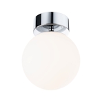 Paulmann Marktplatz 3000K Glas#Chrom Bathroom Selection LED 11,5W 230V 71078 METRO Deckenleuchte | 600lm IP44 Luena