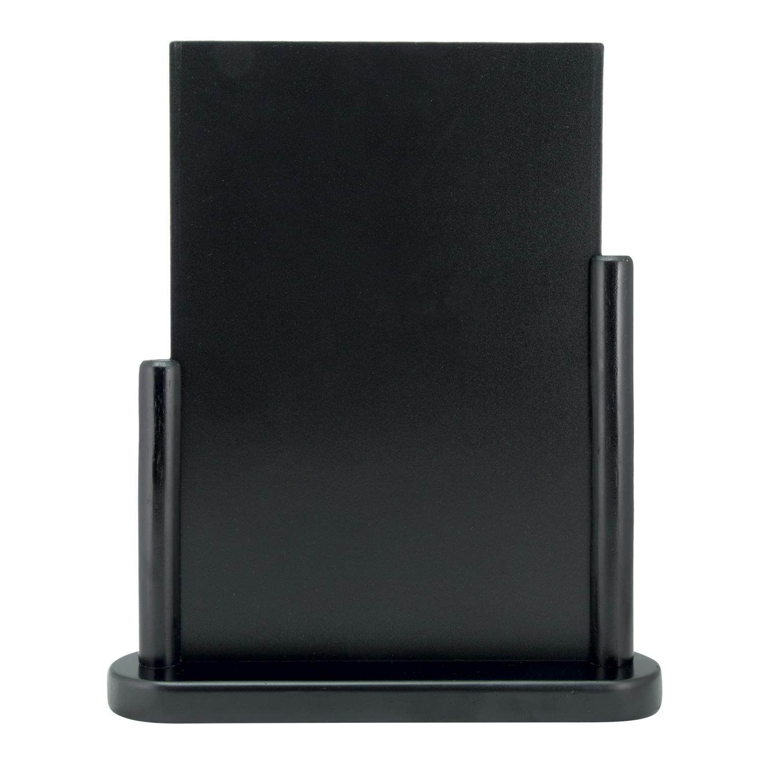 Securit® Lavagna da tavolo Elegant, modello grande A4, colore nero - 21x30cm