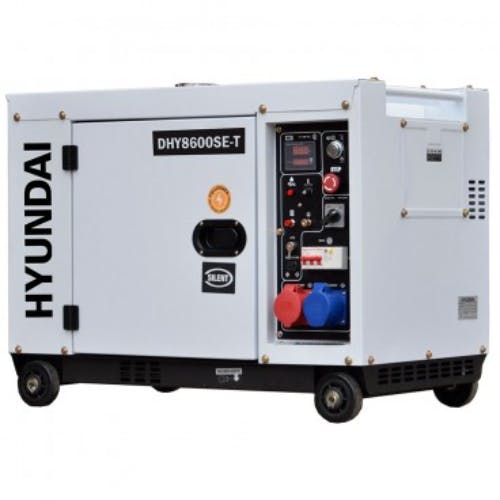 Generador gasolina trifásico y monofásico full power HY1000LEKT