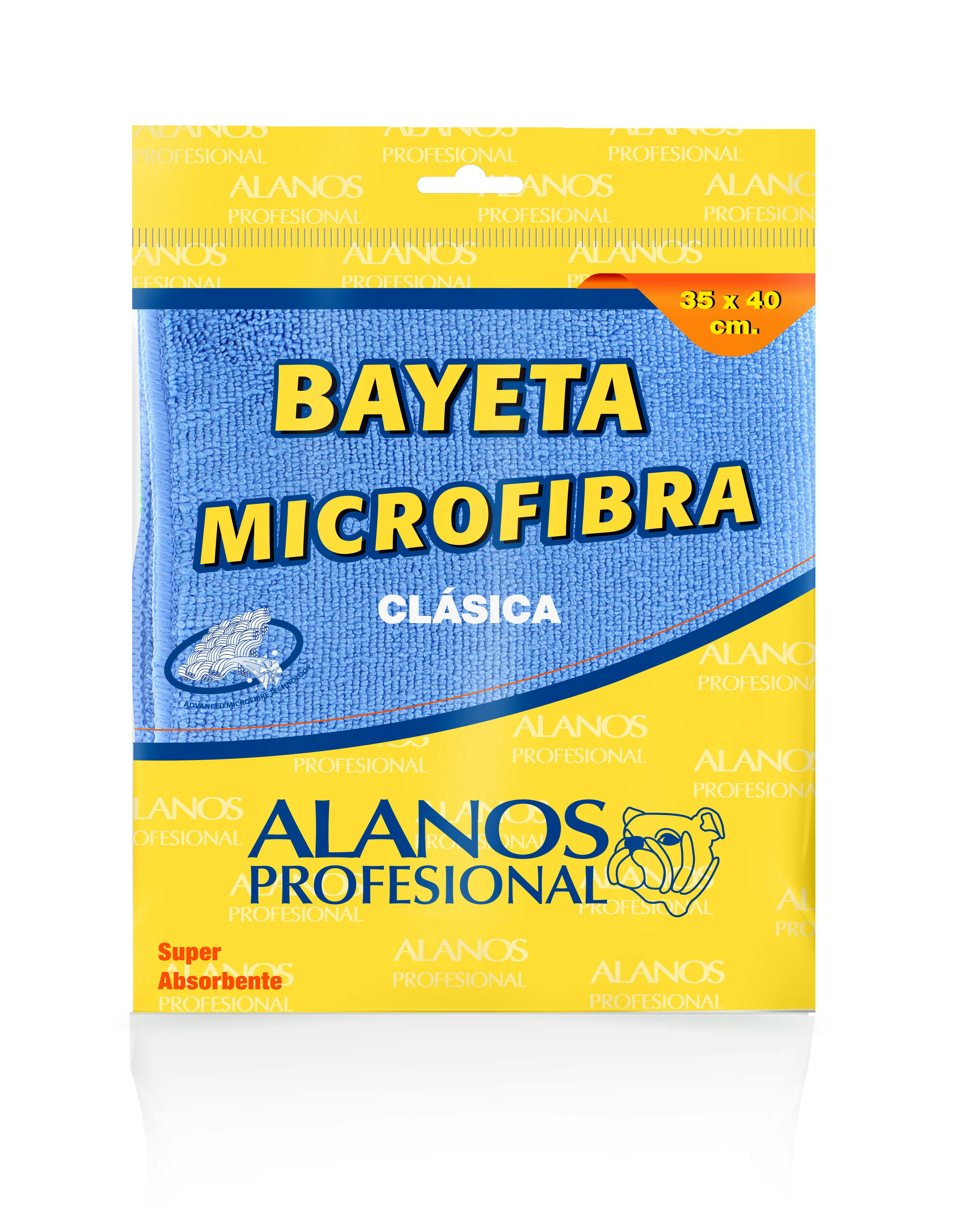 Pack 12 Alanos Bayeta Microfibras Azul 35x40 | MAKRO Marketplace