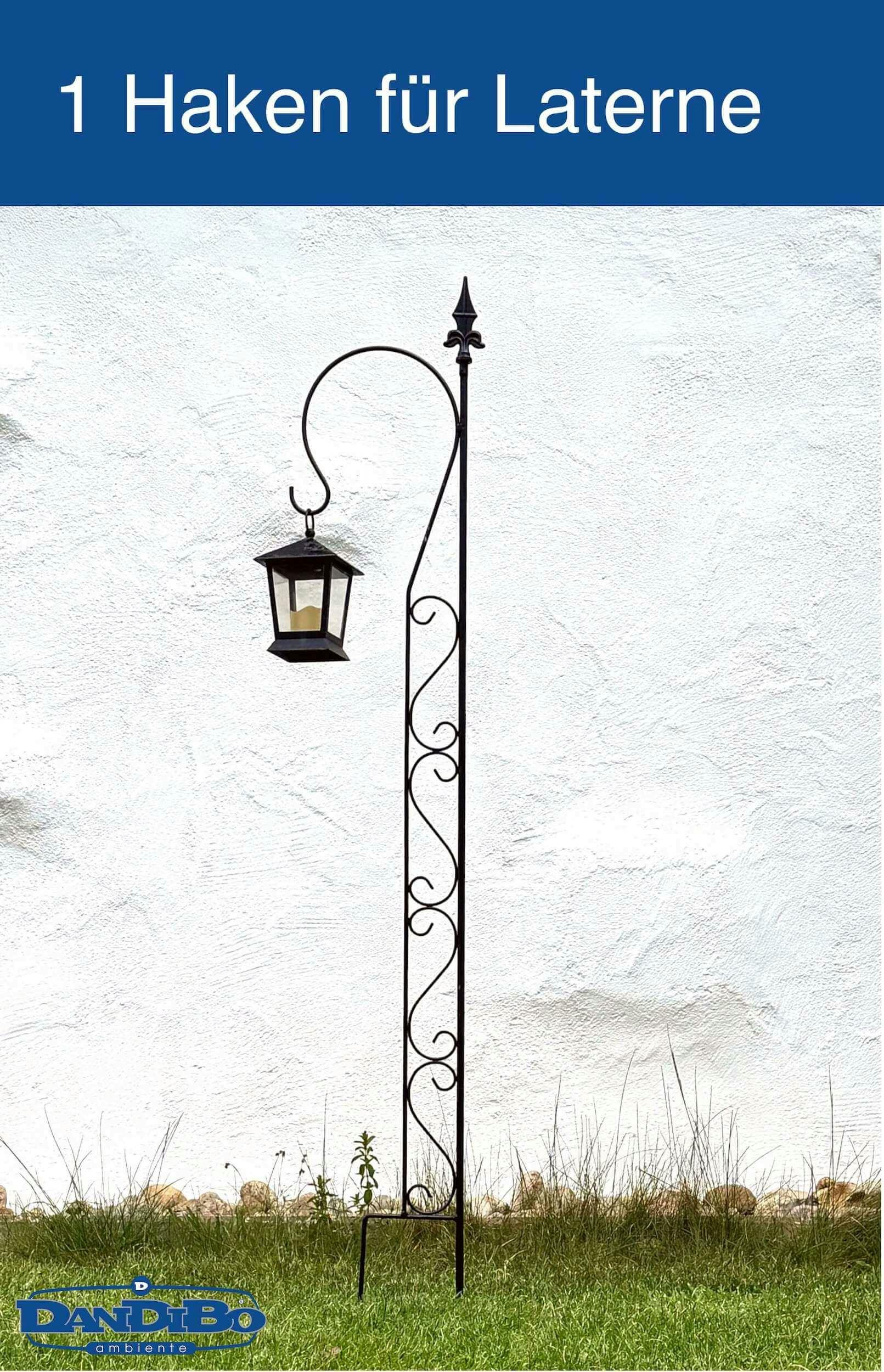 Bodenstecker Rankhilfe DanDiBo Rankgitter Metall 120cm - Antik Braungrau  Mit Vogelmotiv Metall Rankhilfe 120cm, image size:1611x2500