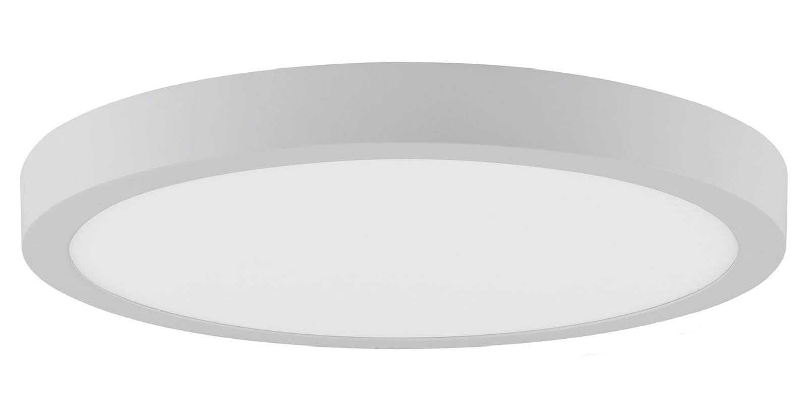 24W LED Deckenleuchte Kaltweiß 1850 Lumen Ø300 mm Aufputz Lampe Eckig