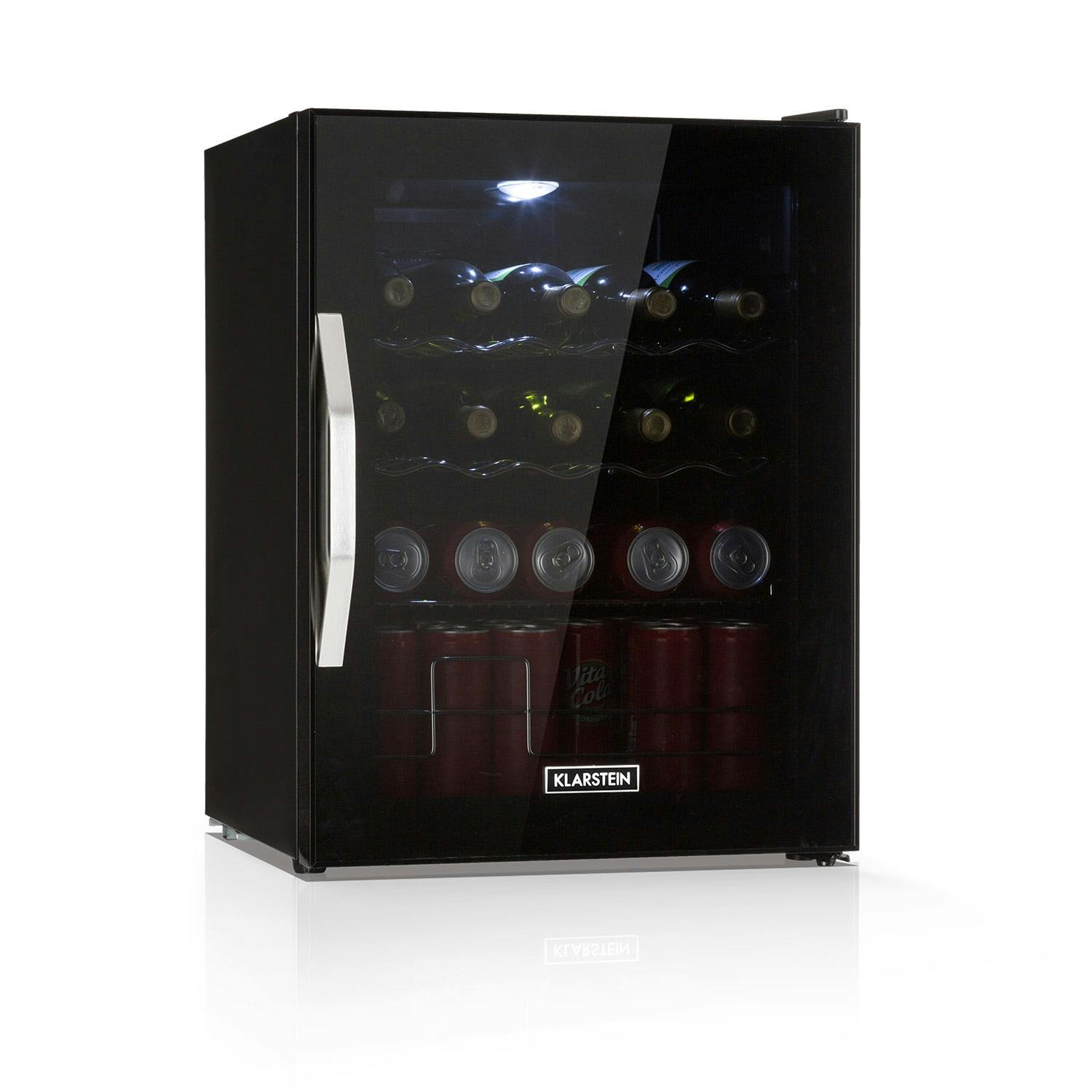 Beersafe XL Quartz Kühlschrank 60 Liter 4 Böden Panoramaglastür