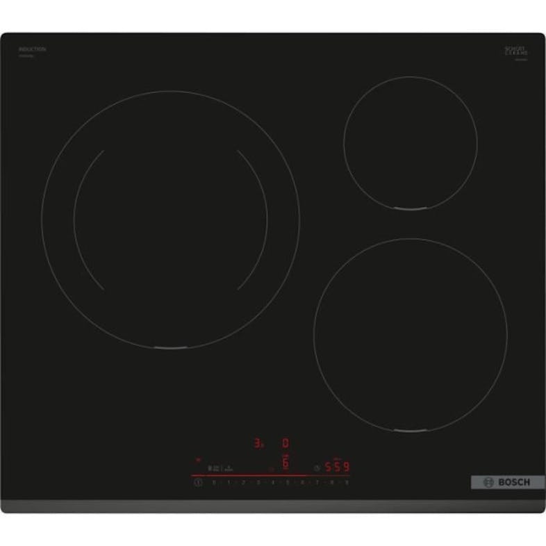 Table de cuisson induction SAUTER - 3 foyers - L60 cm - SI934B