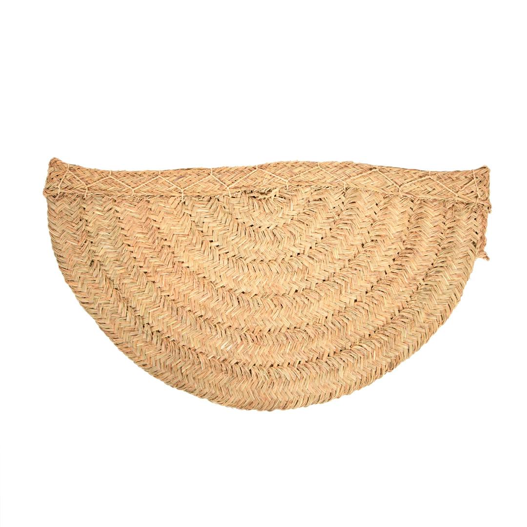 Felpudo Semicircular Esparto Marsella 80x40 Cm D&l Makro