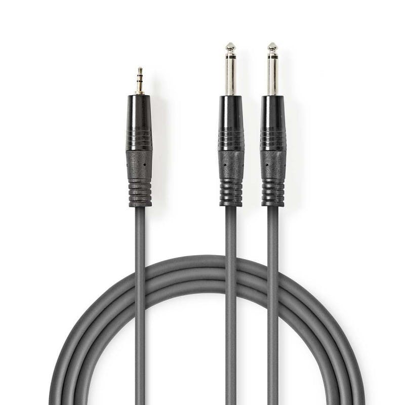 Nedis Stereo Audio Cable Jack 3.5 mm - 1 metro - Cable de audio