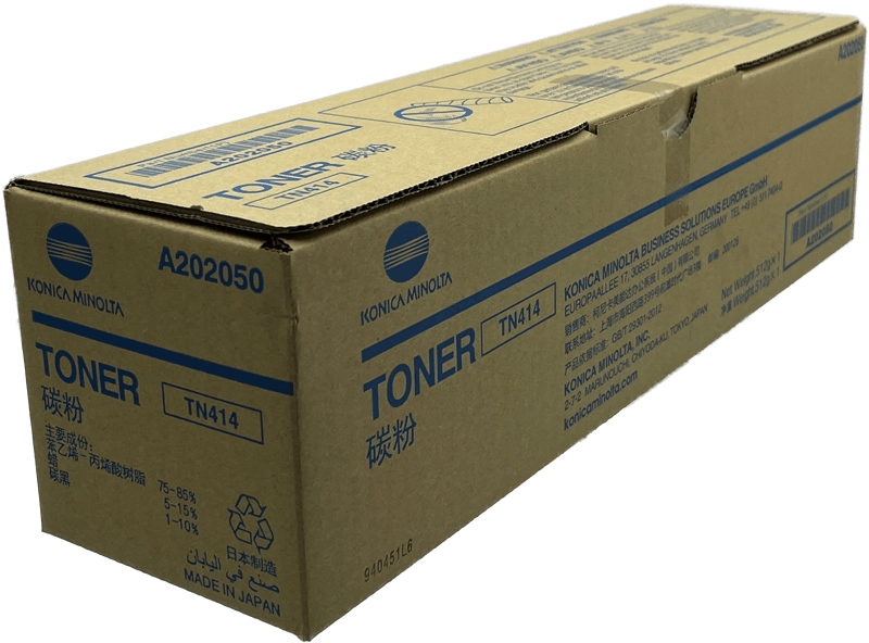 Konica Minolta TN414 Noir Original TONER Cartouche - A202050 | METRO