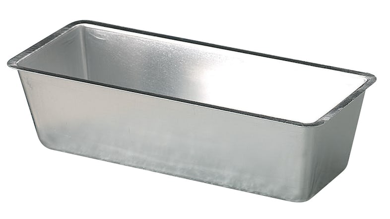 Pentole Agnelli, Stampo plumcake in alluminio, 30x10 cm, COAL3830