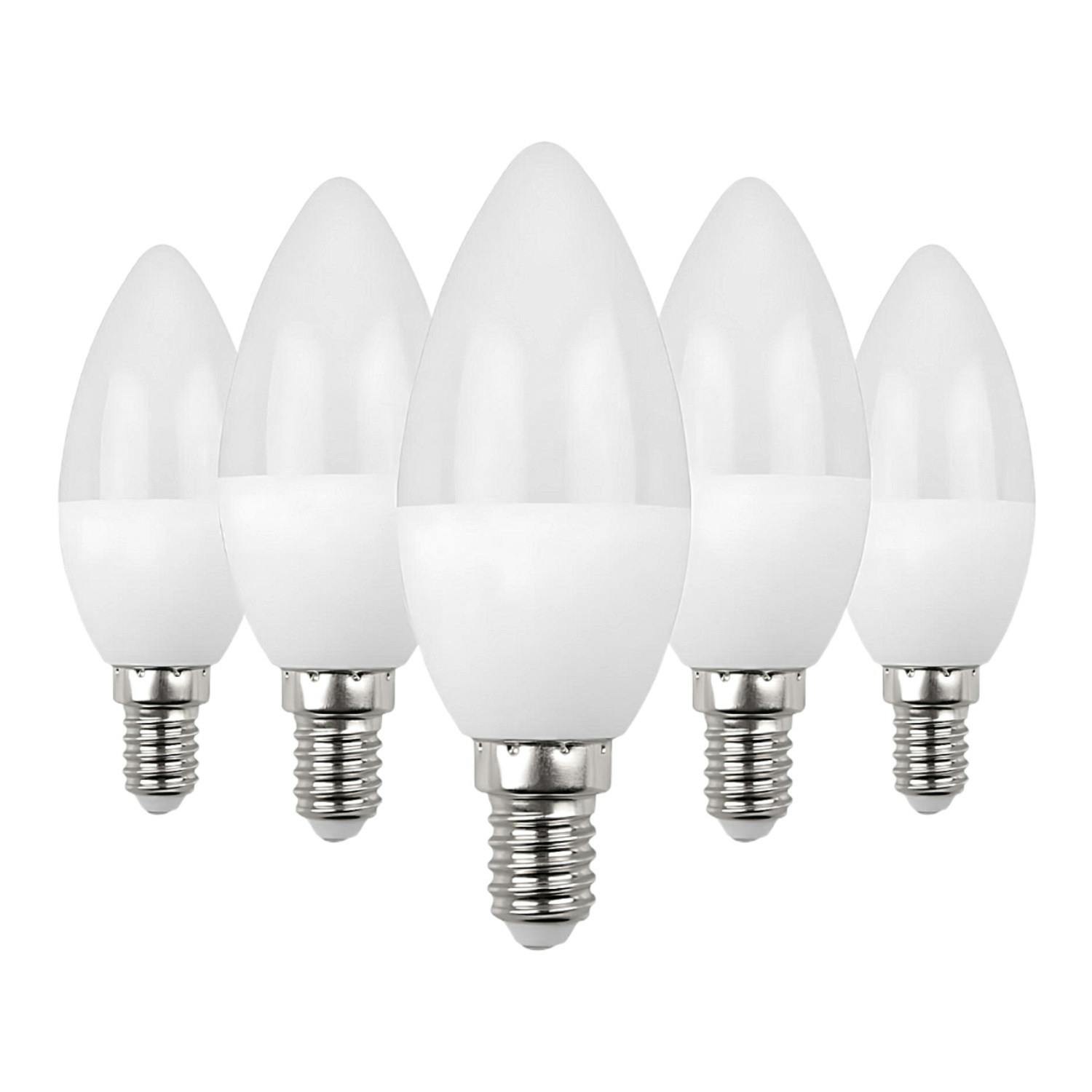 Confezione 5 lampadine LED per faretti GU10 6W Equi.50W 540lm 15000H Primer  Leader