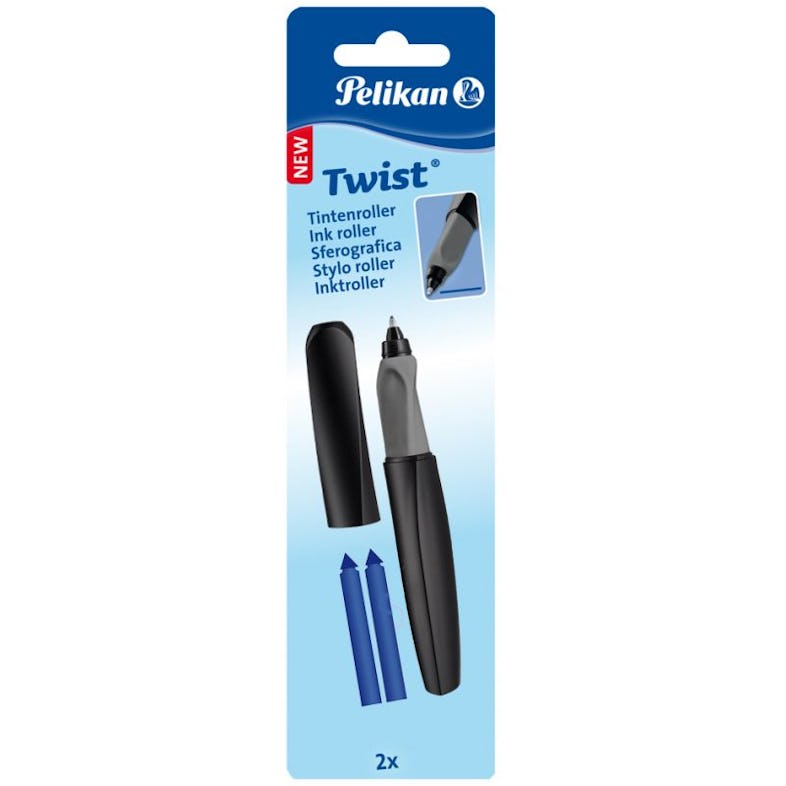 Pelikan Twist Tintenroller schwarz/grau | METRO Marktplatz Black