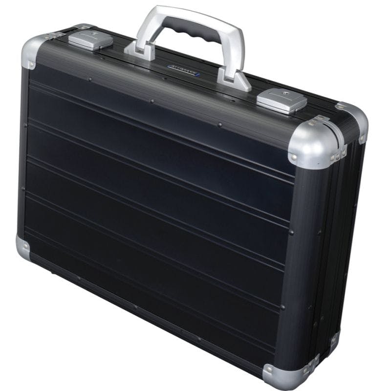 ALUMAXX Attaché-Koffer matt Laptopfach, schwarz | METRO Marktplatz \'VENTURE