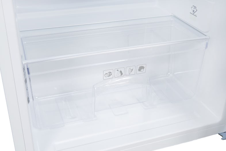 Exquisit Kühlschrank freistehend Gemüsefach mit KS516-4-E-040E METRO | Gefrierfach | weiss L | Kühlschrank 109 Marktplatz Volumen