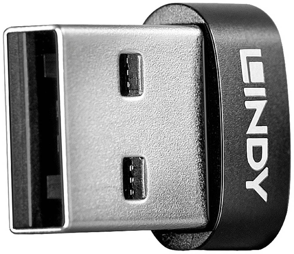 LINDY USB 2.0 Adapter [1x USB 2.0 Stecker A 1x USBC® Buchse] METRO