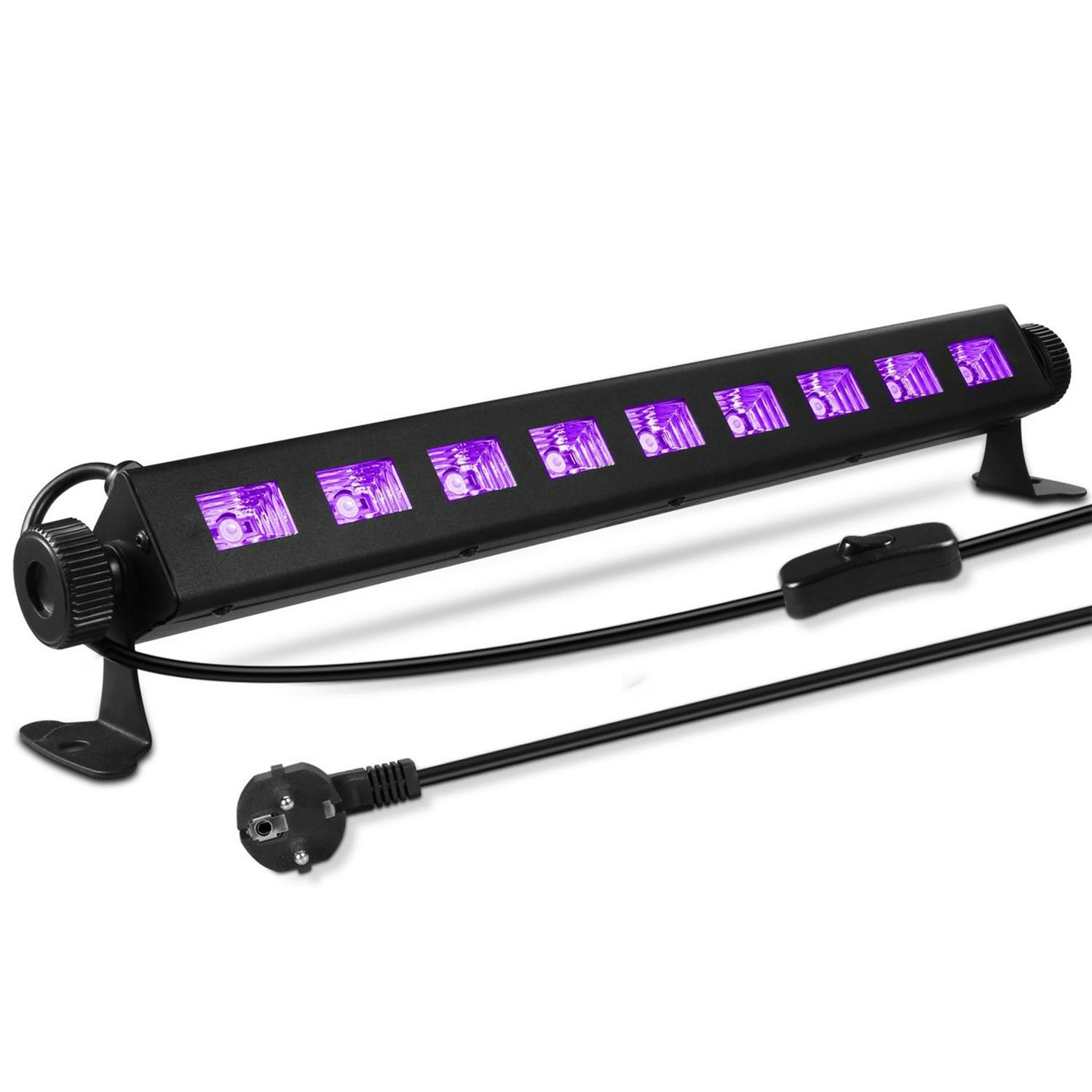 Barre Néon UV Beestar UVLINE à LEDs 9x3W ,IP44, effet surnaturel