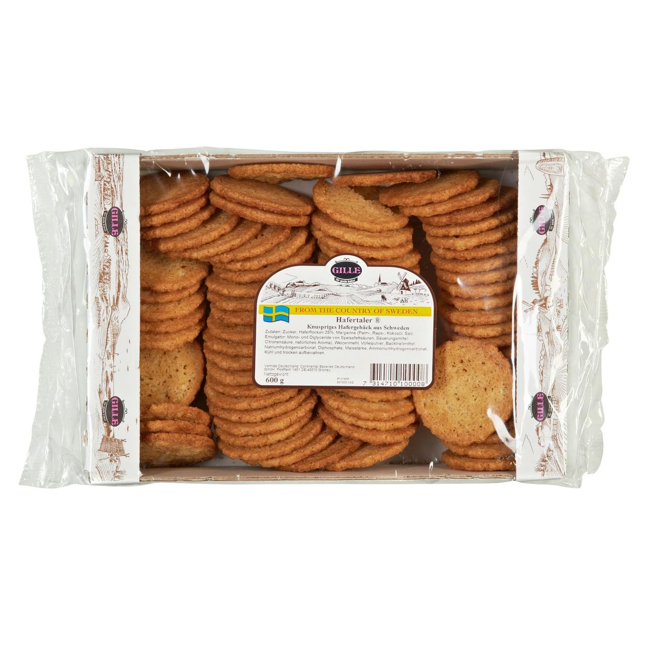Gille Kekse Hafertaler (600 g) | METRO