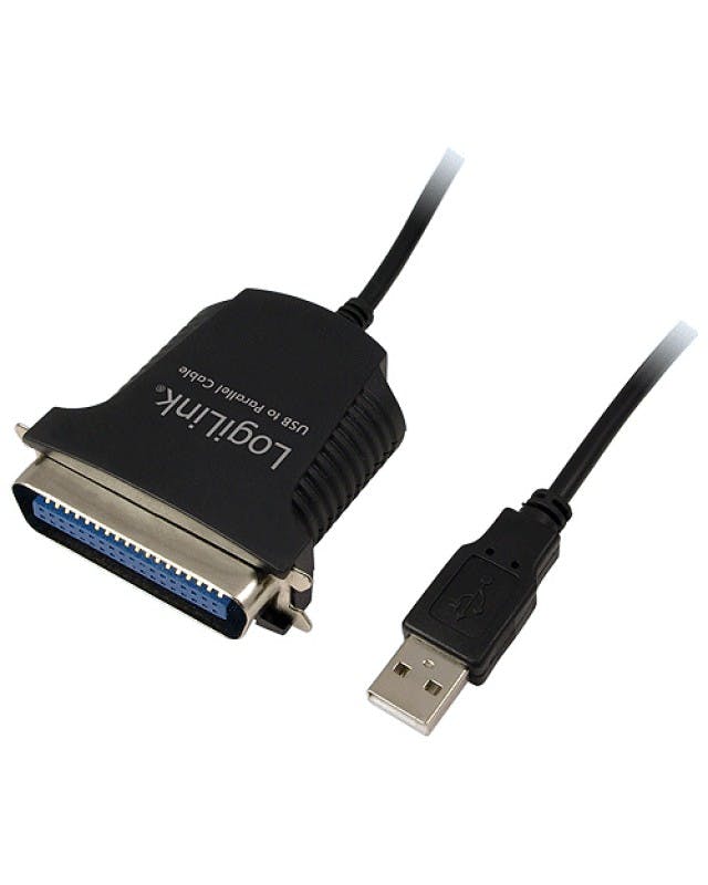 LogiLink ParallelAdapter USB parallel 1,5 m schwarz METRO
