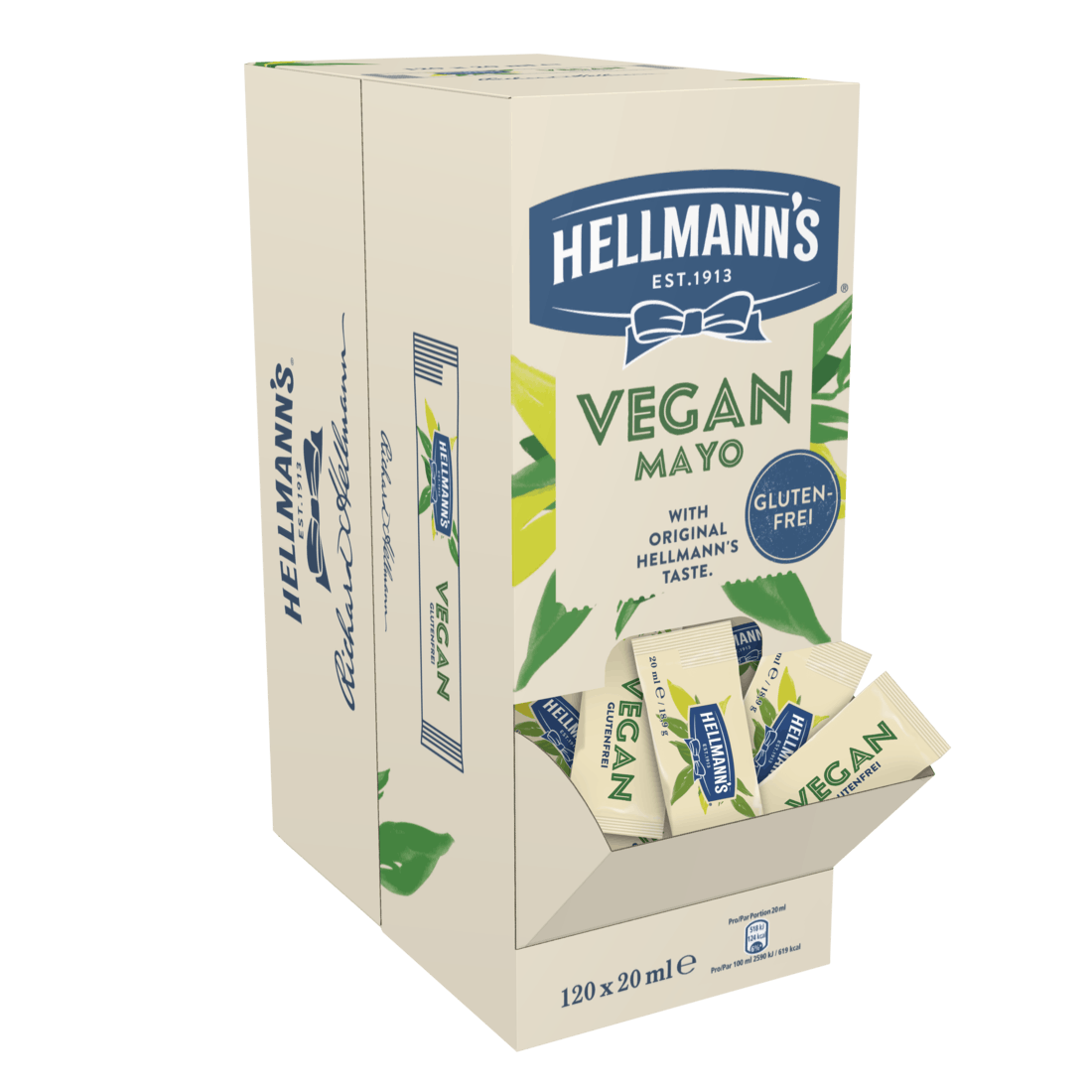 Hellmann's Vegan Mayo 120 Portionen x 20ml (2,4 L) METRO Markets