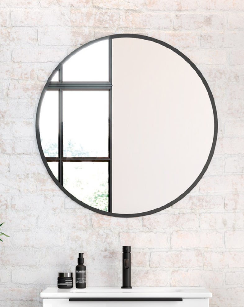 Espejo decorativo de pared ovalado - Well-Home