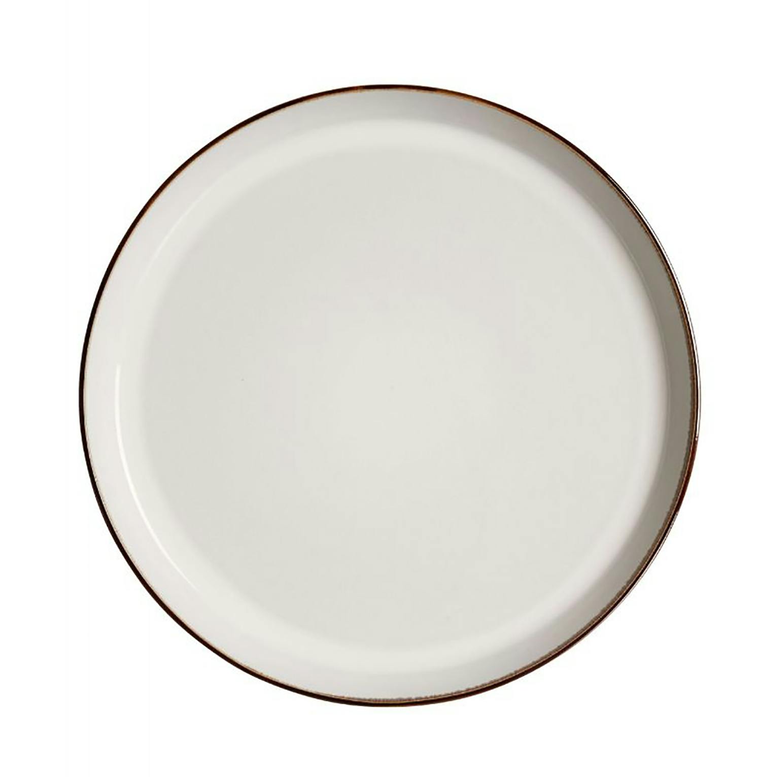 Assiette Rectangulaire - Ligne White Home - Blanc - Céramique