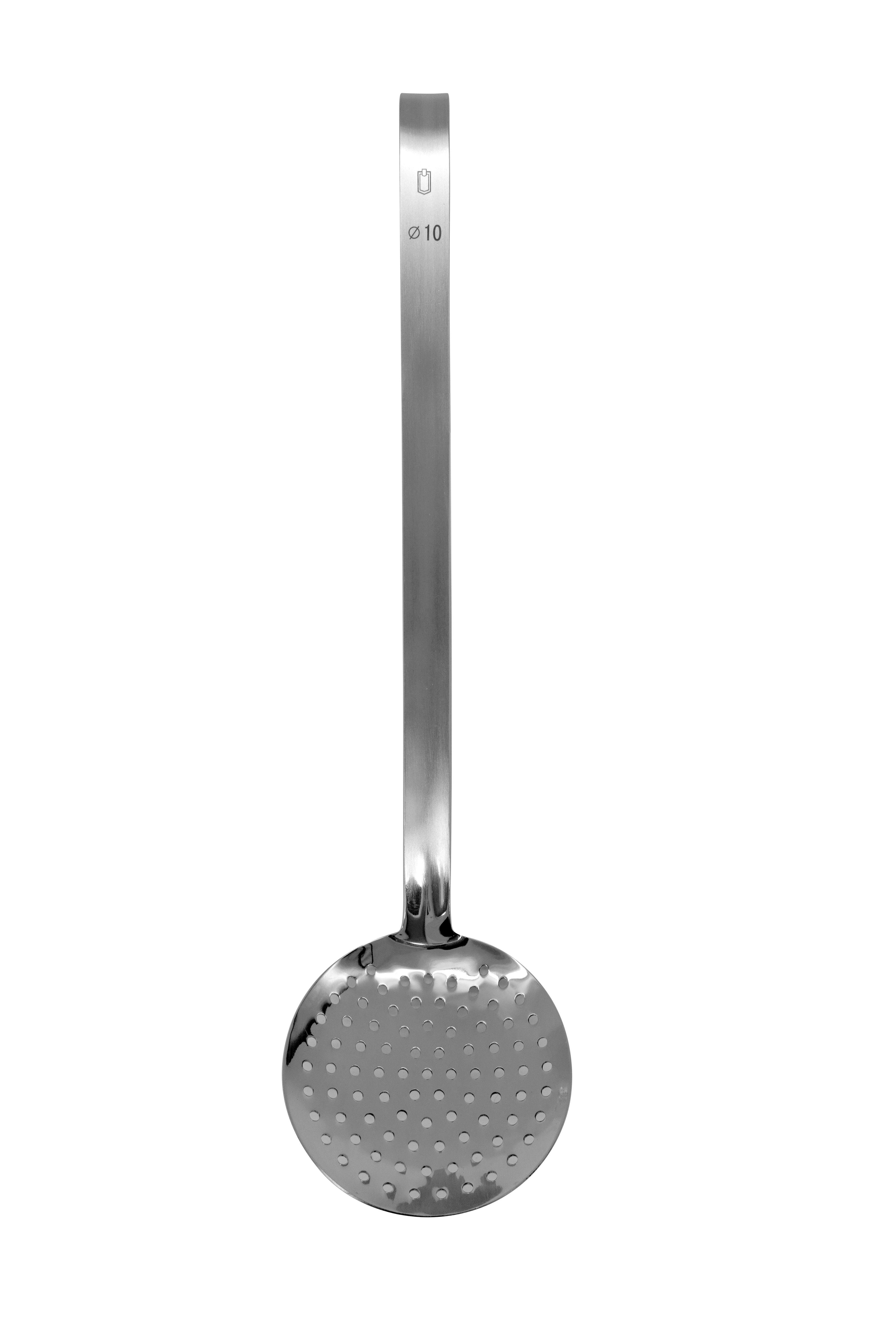 METRO Professional Scolapasta per insalata, acciaio inox, Ø 32 x 17 cm, 8.4  L, conico, argento